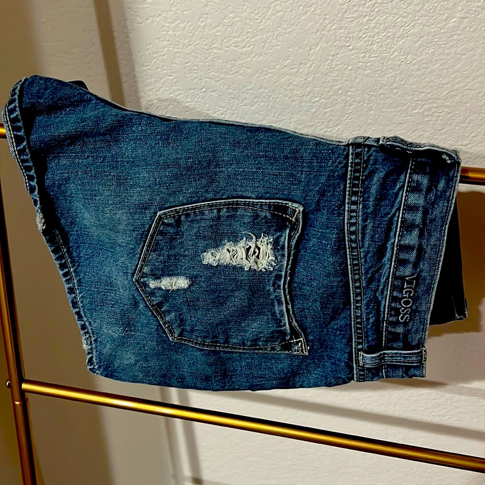 Vigoss button up short shorts